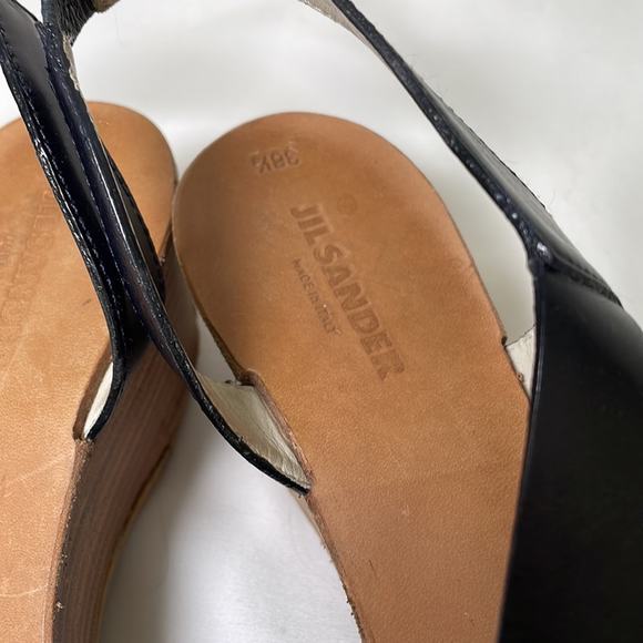 Jil Sander platform scrappy wedge heels sandals - Picture 5 of 8